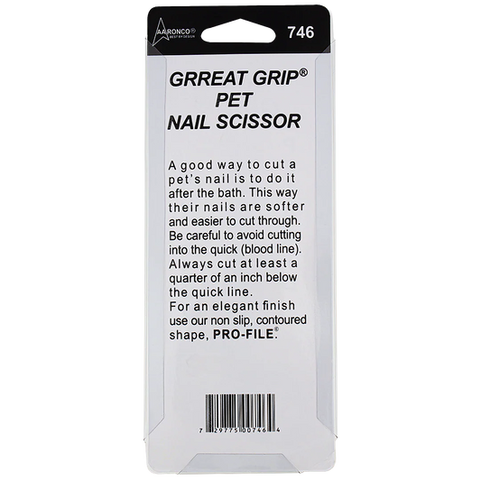 Grreat Grip Pet Nail Scissor 746 by Aaronco