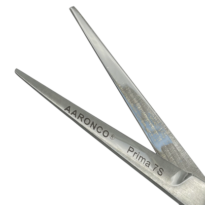 Prima 7" Straight Scissor 158 by Aaronco
