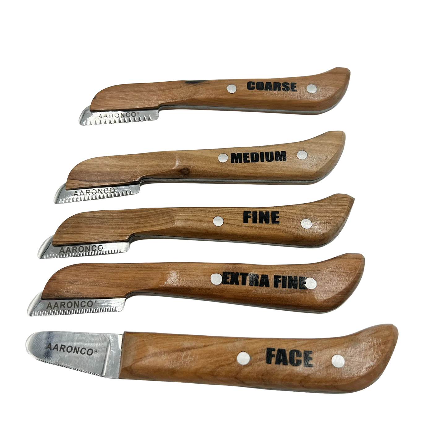 Set of 5 Right Handed Stripping Knife 723 by Aaronco