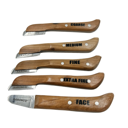 Set of 5 Right Handed Stripping Knife 723 by Aaronco