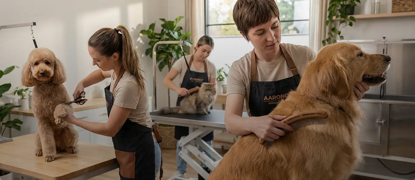 Tools designed by a groomer who spent a lifetime in the industry