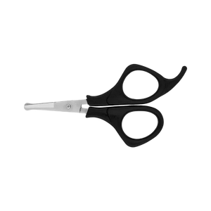 Prima 3.5" Straight Scissor Black 156 by Aaronco