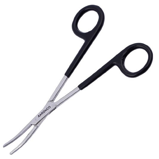 aaronco-5.5-hairmostat-curved-ear-hair-Puller-black