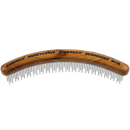 7" HoneyCurve Staggered Pins Comb 803B by Aaronco