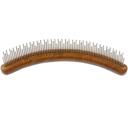 7" HoneyCurve Staggered Pins Comb 803B by Aaronco