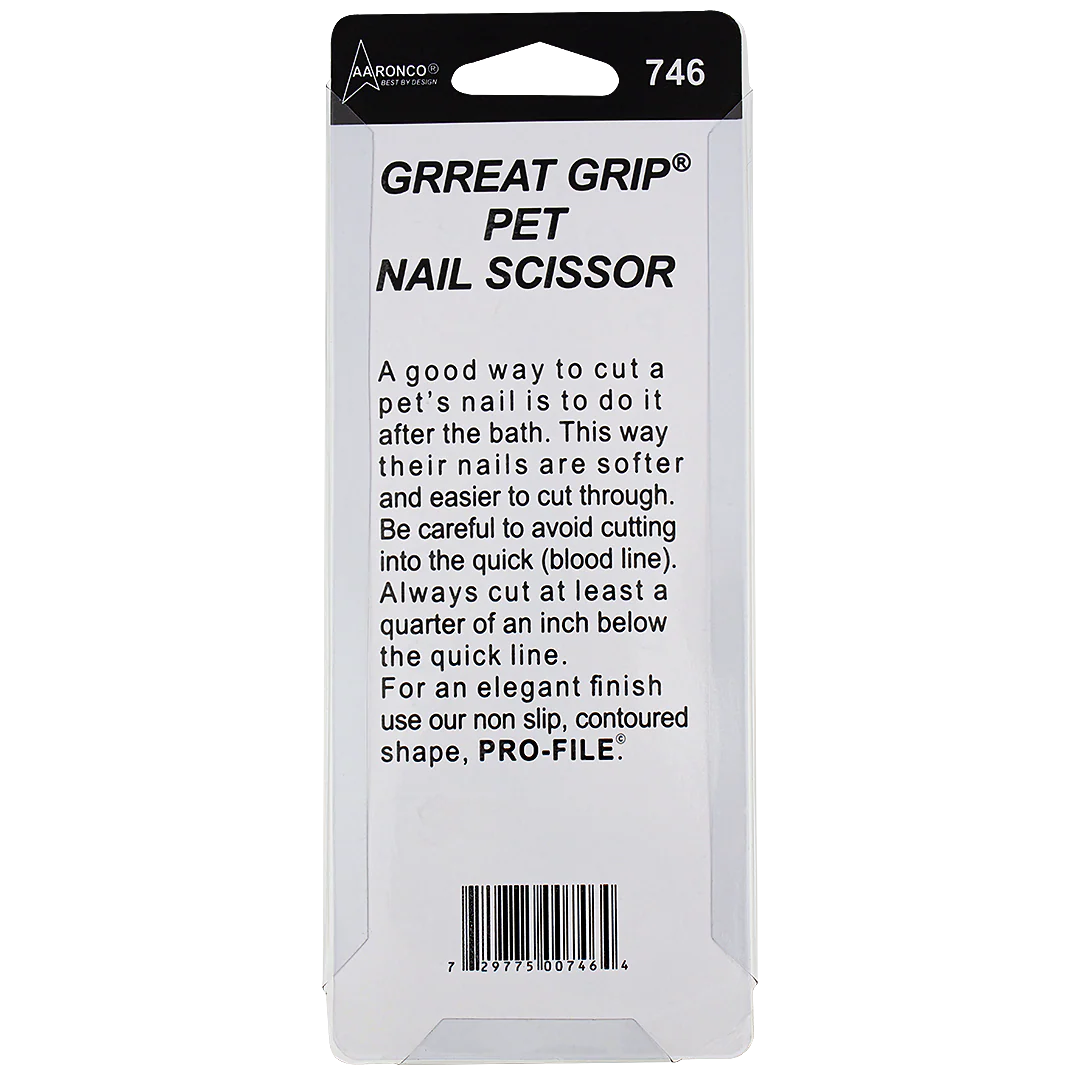 Grreat Grip Pet Nail Scissor 746 by Aaronco