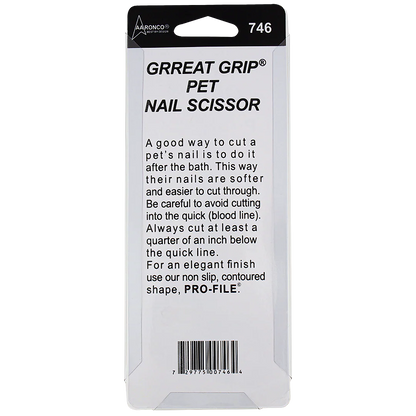 Grreat Grip Pet Nail Scissor 746 by Aaronco