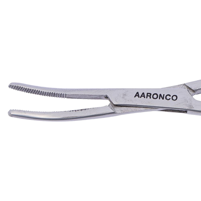 aaronco hairmostat 5.5 curved ear hair puller black